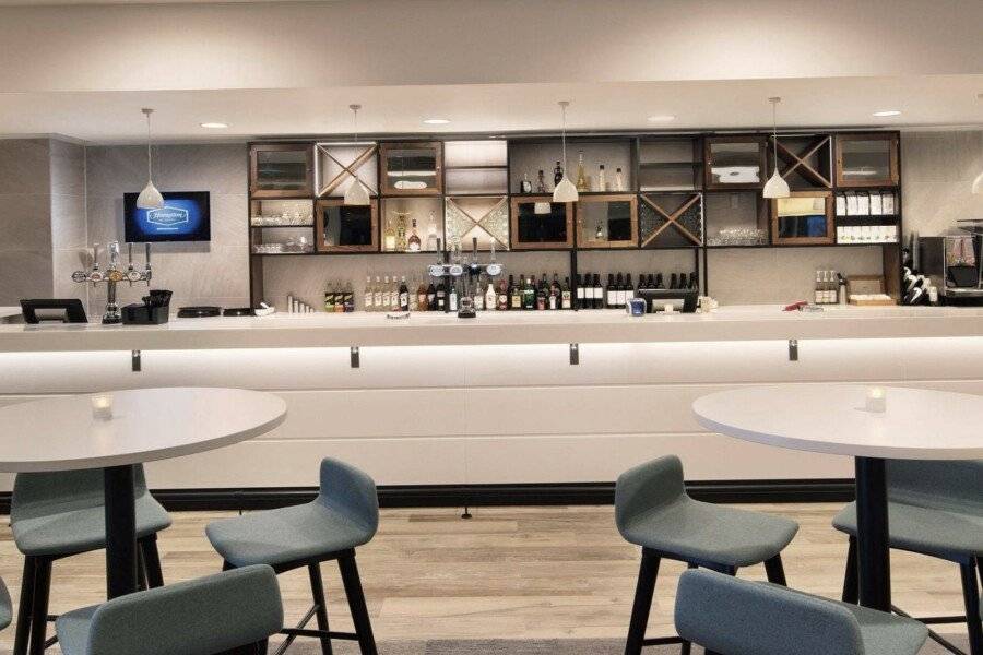 Hampton By Hilton London Stansted Airport bar,lobby