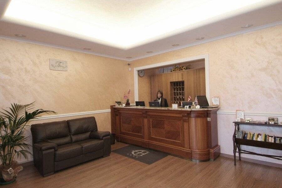 EH Suites Rome Airport Euro House Hotels lobby,front desk,