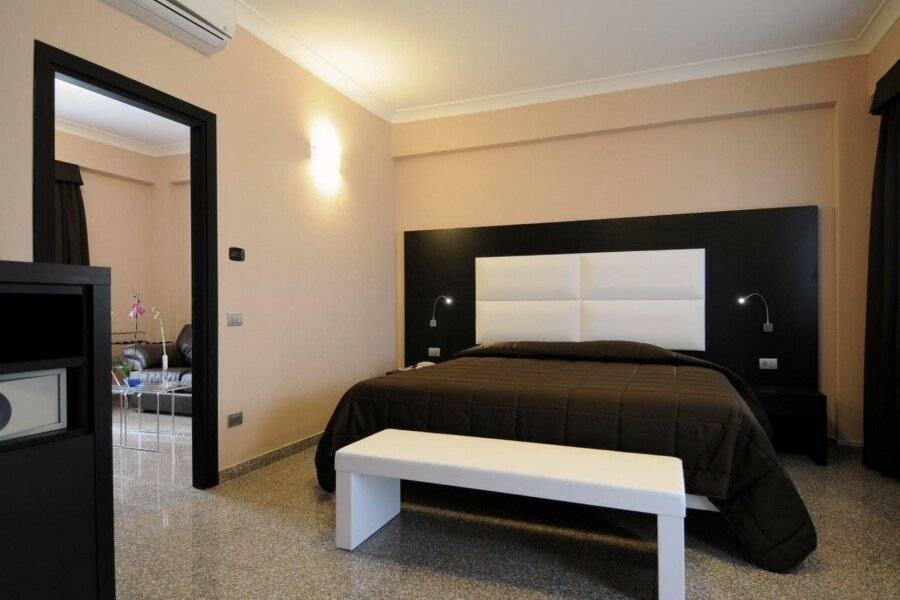 EH Suites Rome Airport Euro House Hotels hotel bedroom