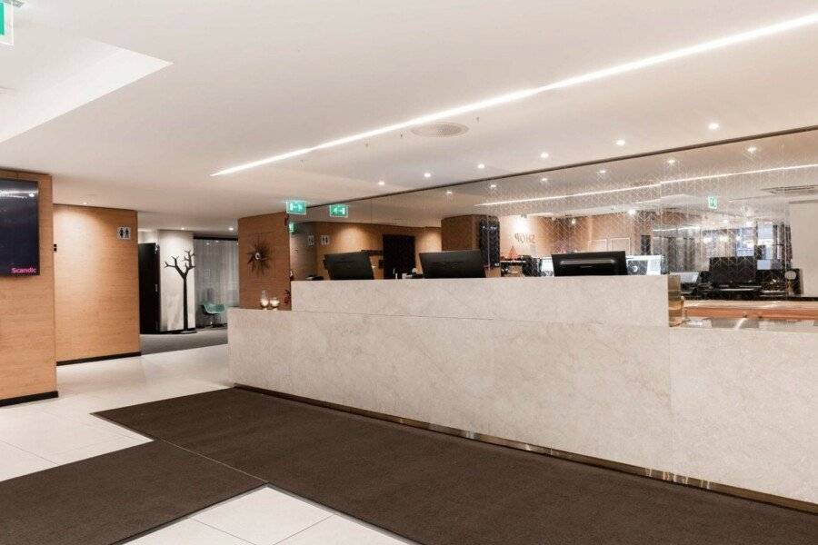 Scandic Solli lobby,front desk