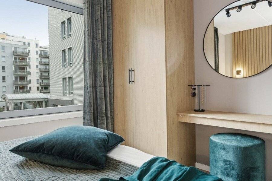 BJØRVIKA APARTMENTS, Teaterplassen, city center hotel bedroom