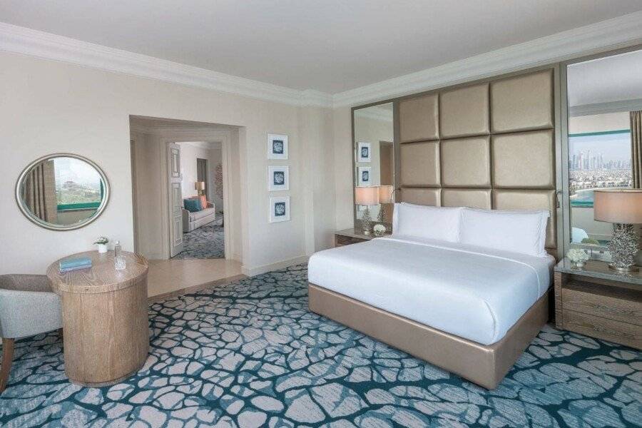 Atlantis, The Palm hotel bedroom