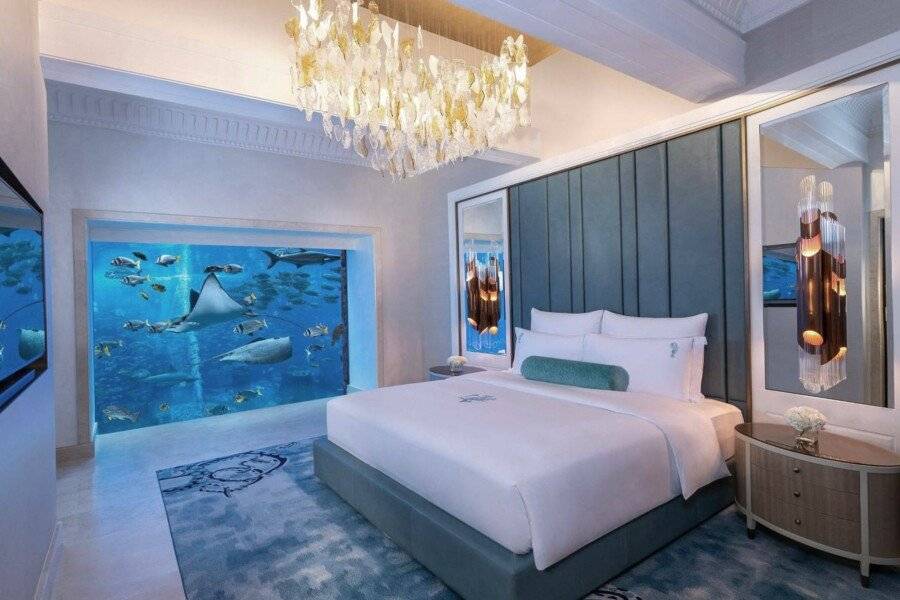 Atlantis, The Palm hotel bedroom