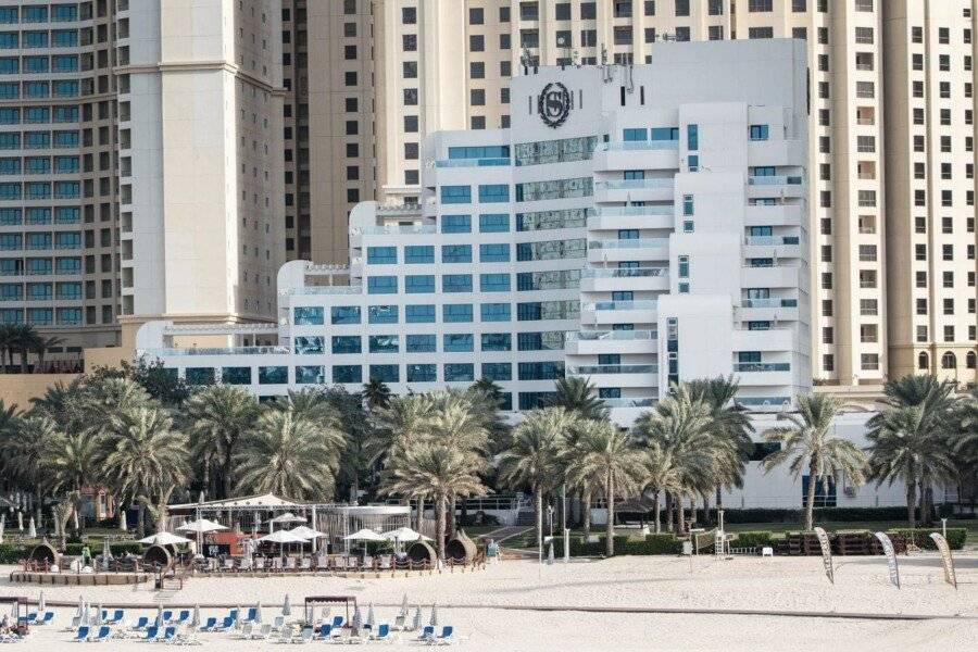 Sheraton Jumeirah Beach Resort facade, beach