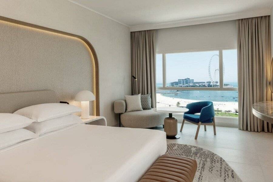 Sheraton Jumeirah Beach Resort hotel bedroom,ocean view