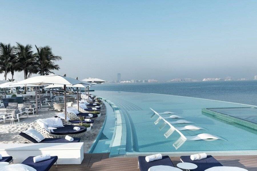 Jumeirah Burj Al Arab infinity pool,ocean view