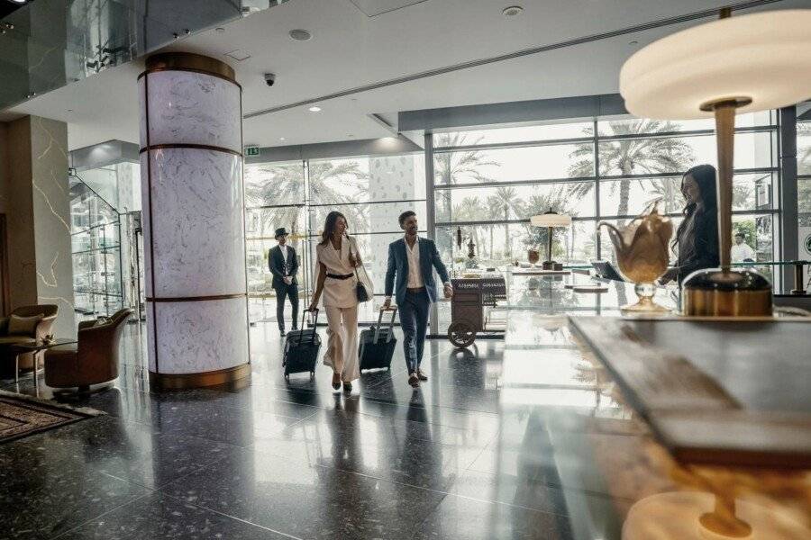 Golden Sands Boutique Hotel-Dubai Creek lobby,front desk