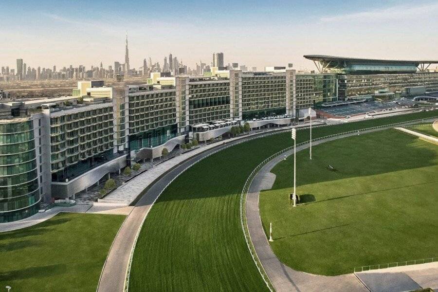 The Meydan Hotel facade