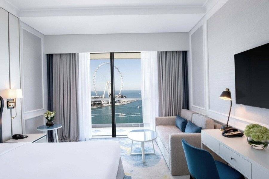 Sofitel Jumeirah Beach hotel bedroom,ocean view