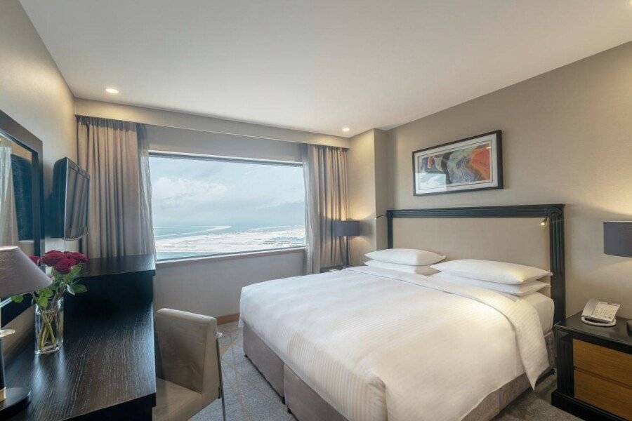 Hyatt Regency Galleria Residence hotel bedroom,ocean view