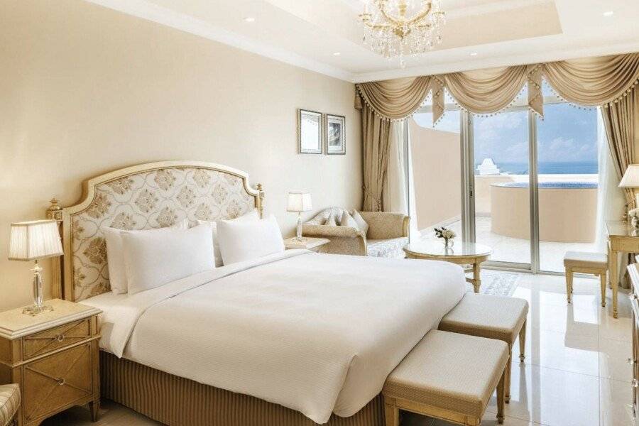 Kempinski Hotel & Residences Palm Jumeirah hotel bedroom,ocean view