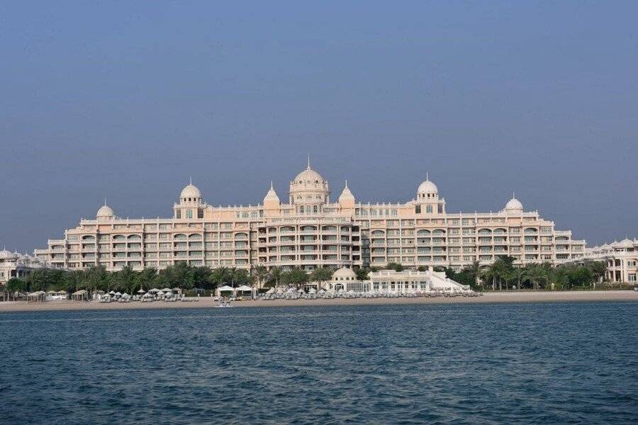 Kempinski Hotel & Residences Palm Jumeirah facade, ocean view