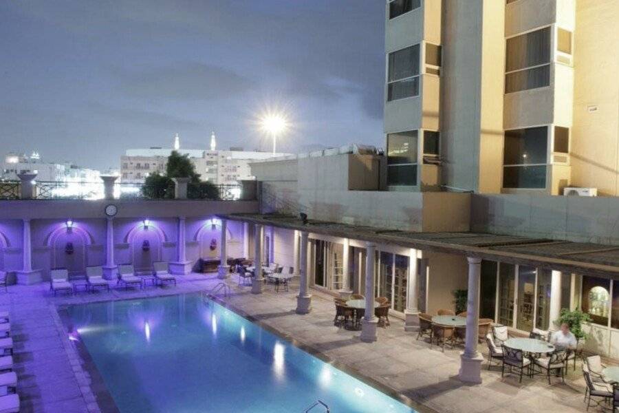 Chelsea Plaza Hotel outdoor pool,hotel facade