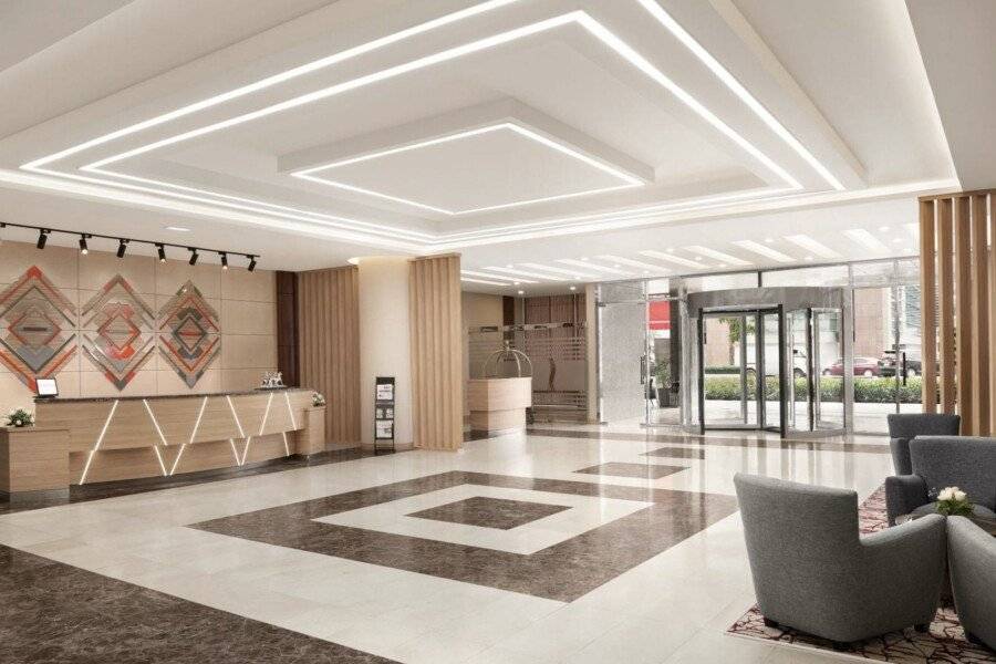 Ramada by Wyndham Deira lobby, front desk