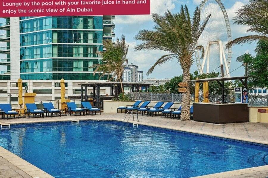 Ramada Hotel, Suites and Apartments by Wyndham JBR pool