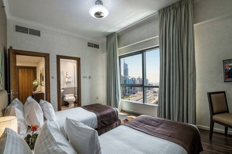 City Premiere Marina Hotel Apartments hotel bedroom