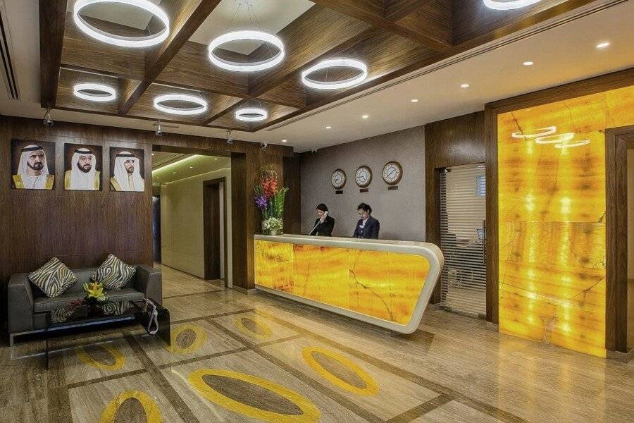 Al Sarab Hotel lobby,front desk