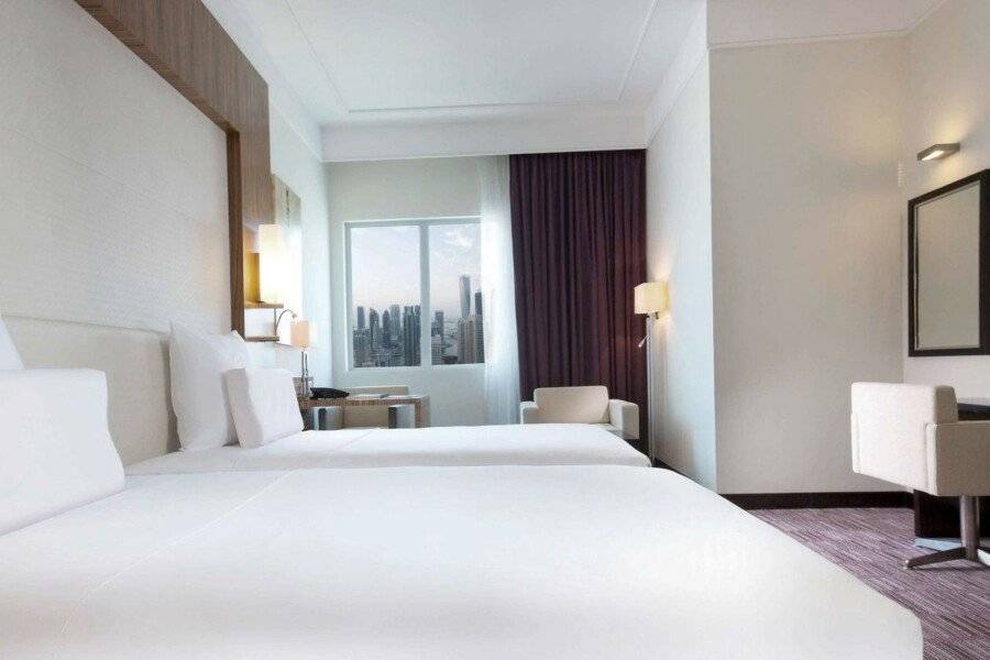 Pullman Jumeirah Lakes Towers hotel bedroom