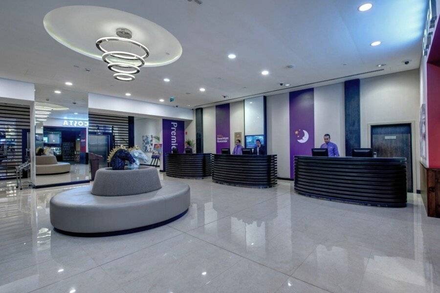 Premier Inn Ibn Battuta Mall lobby,front desk,