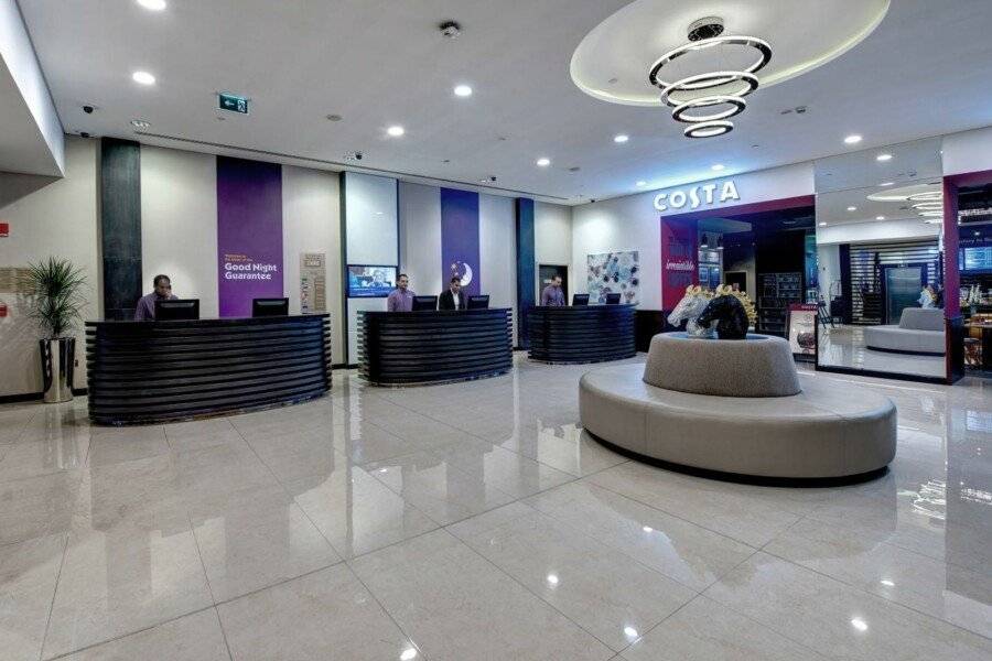 Premier Inn Ibn Battuta Mall lobby,front desk,