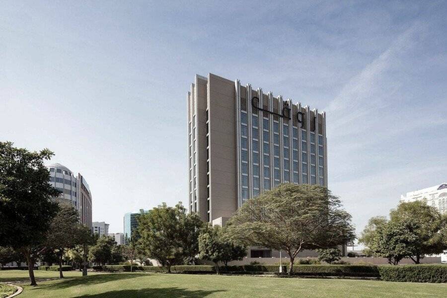 Rove City Centre, Deira hotel facade,garden