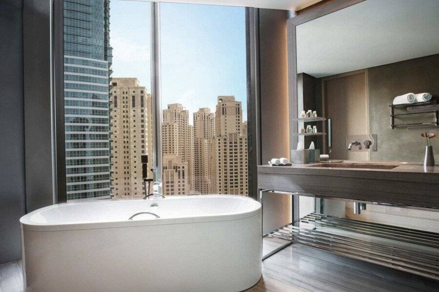 Rixos Premium JBR bathtub,ocean view