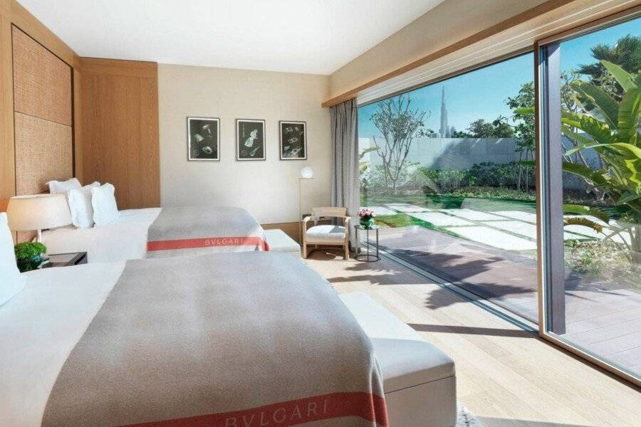 Bulgari Resort hotel bedroom,garden