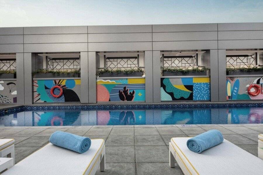 Rove Marina rooftop pool,pool