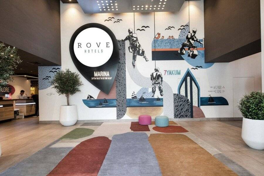 Rove Marina lobby