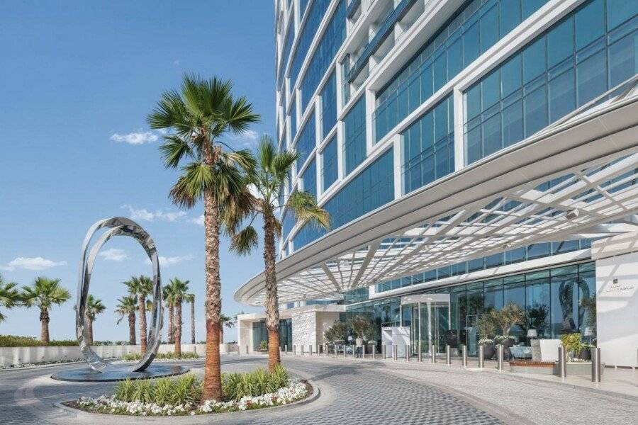 Address Beach Resort hotel facade,garden