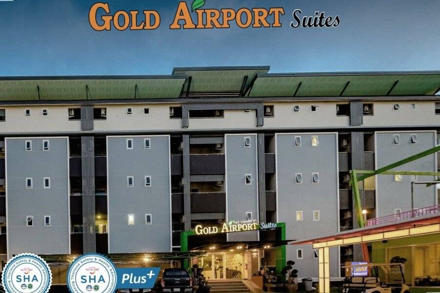 Gold Airport Suites facade,hotel facade