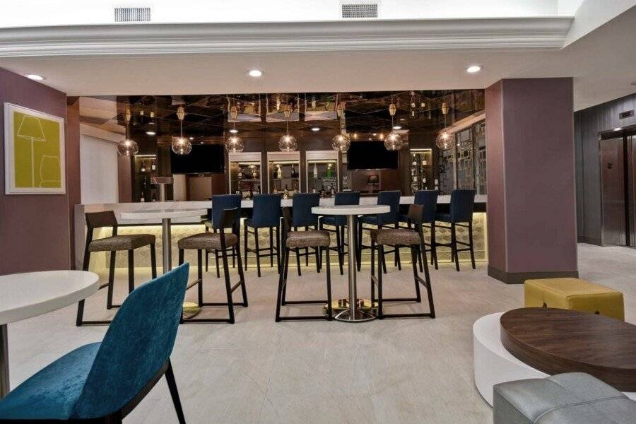 Hampton Inn NY-JFK bar,lobby