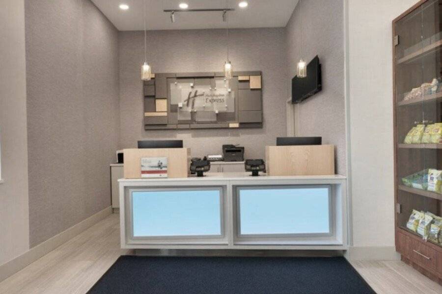 Holiday Inn Express - Jamaica - JFK AirTrain - NYC, an IHG Hotel front desk,lobby,