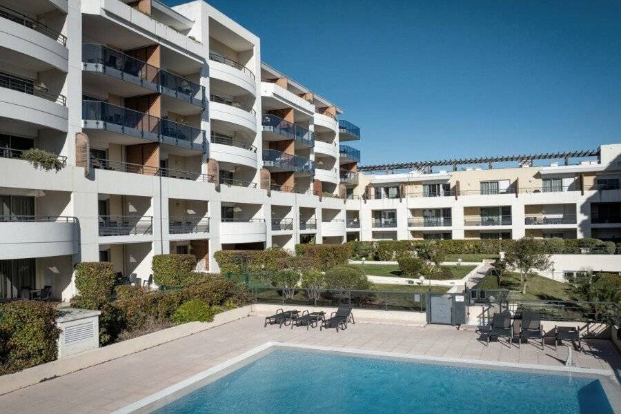 Nemea Appart Hotel Le Lido Cagnes sur Mer facade,outdoor pool,garden