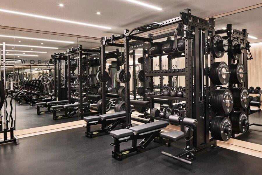 Bulgari Hotelo fitness centre