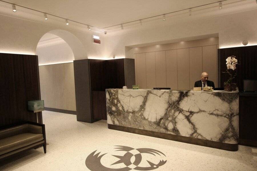 Hotel Fenice lobby,front desk,