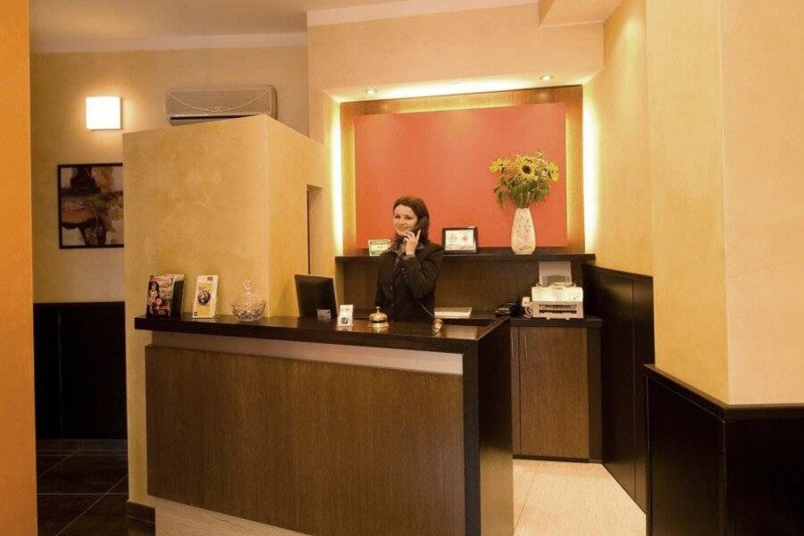 Hotel Delizia front desk,lobby,