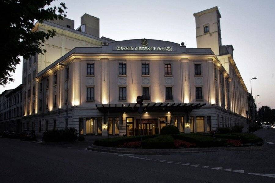 Grand Visconti Palace facade