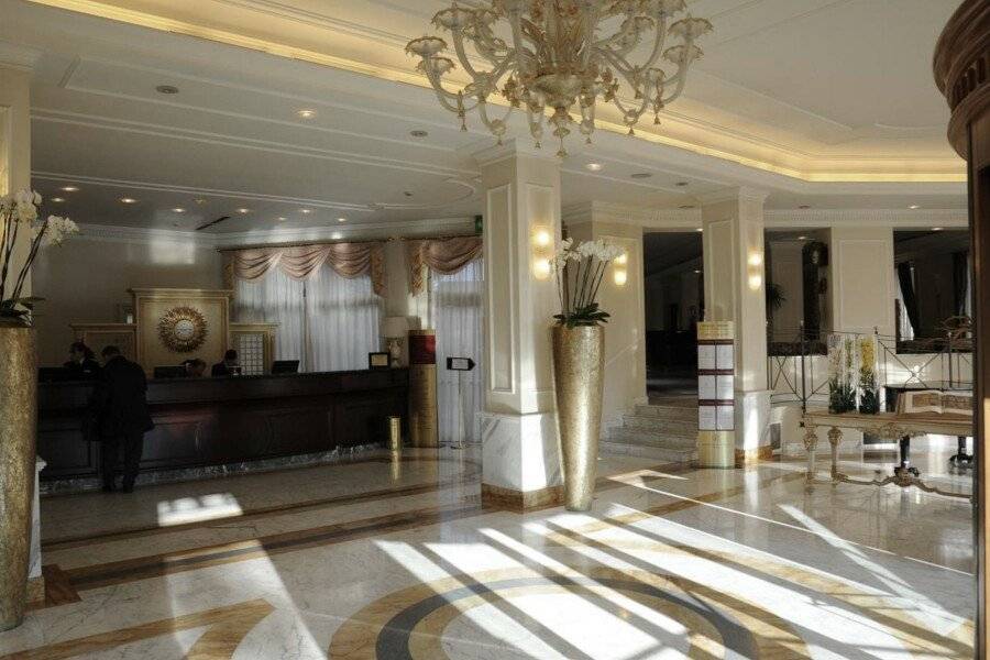 Grand Visconti Palace lobby,front desk,