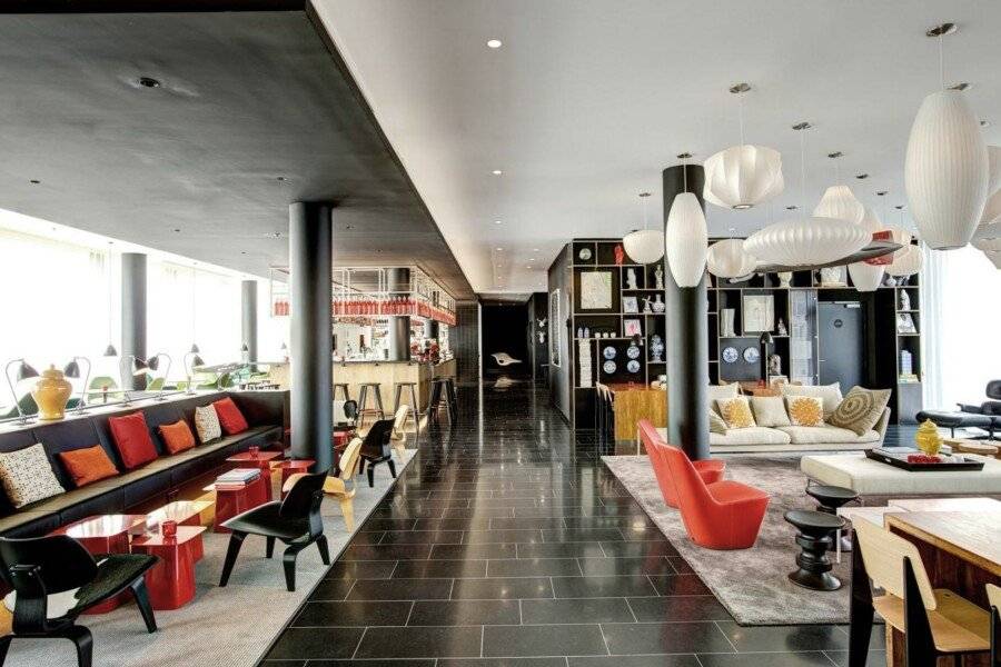 citizenM Paris Charles de Gaulle Airport lobby