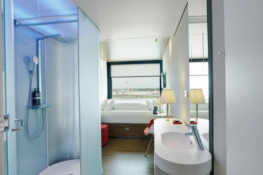 citizenM Paris Charles de Gaulle Airport hotel bedroom