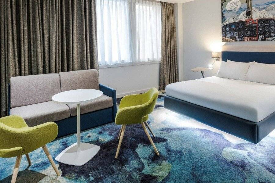 ibis Styles London Heathrow Airport hotel bedroom