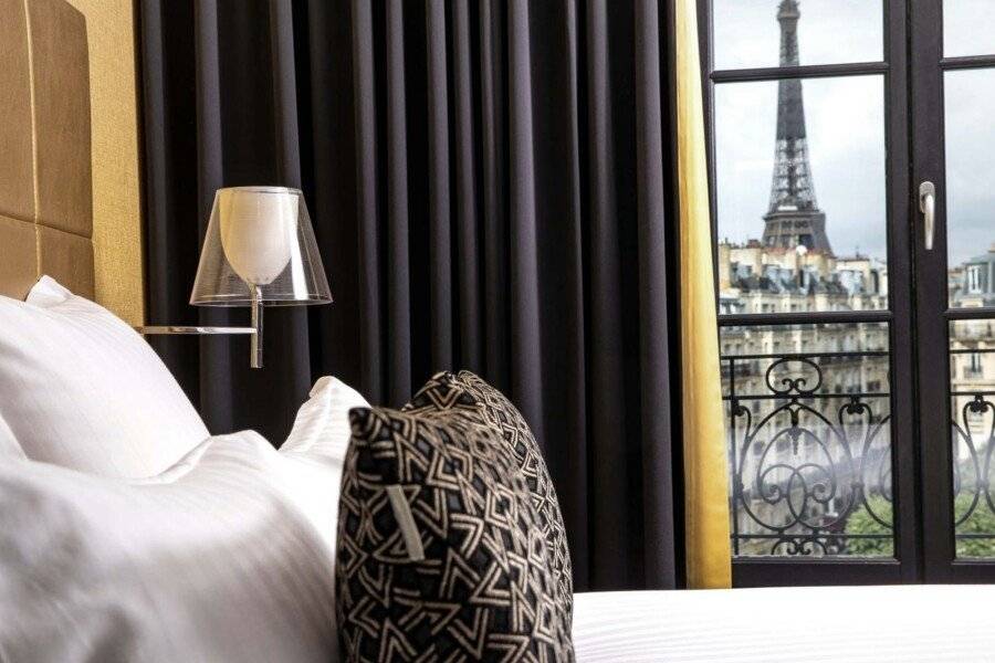 First Hotel Tour Eiffel hotel bedroom,ocean view