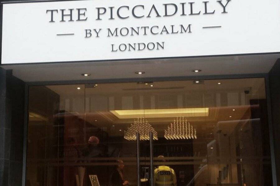 Montcalm Piccadilly Townhouse, West End facade, lobby