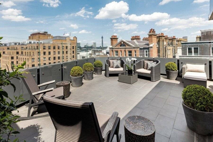 The May Fair, A Radisson Collection Hotel, Mayfair rooftop pool, balcony, ocean view