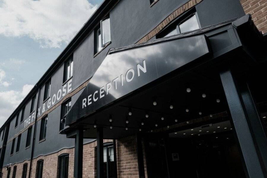 The Fox & Goose Hotel hotel facade, front desk