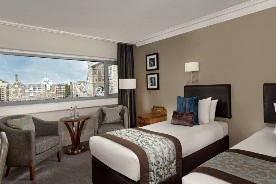 The Tower Hotel hotel bedroom,city view