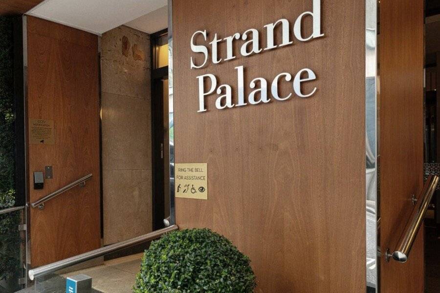 Strand Palace facade