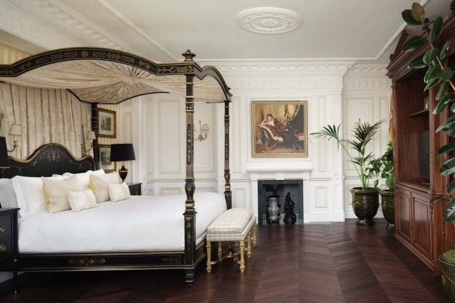 The Savoy hotel bedroom