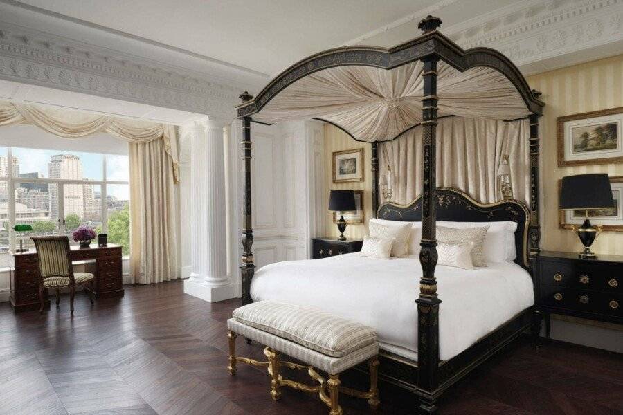 The Savoy hotel bedroom